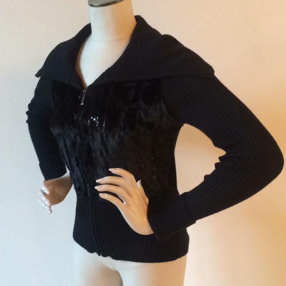 Cache sexy zip front sweater - Picture 4 of 8